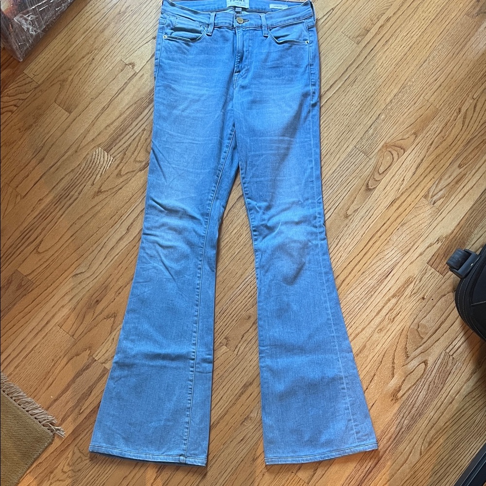 Frame Women's Blue Flared Jeans